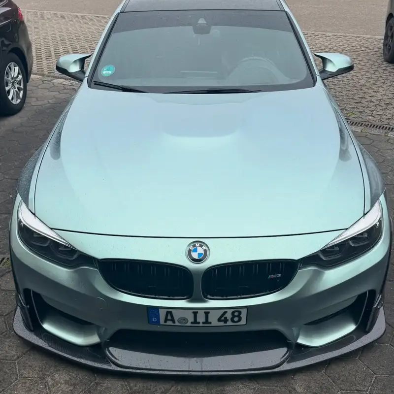 PET Hadlin Green Car Vinyl Wrap