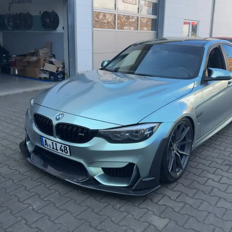 PET Hadlin Green Car Vinyl Wrap