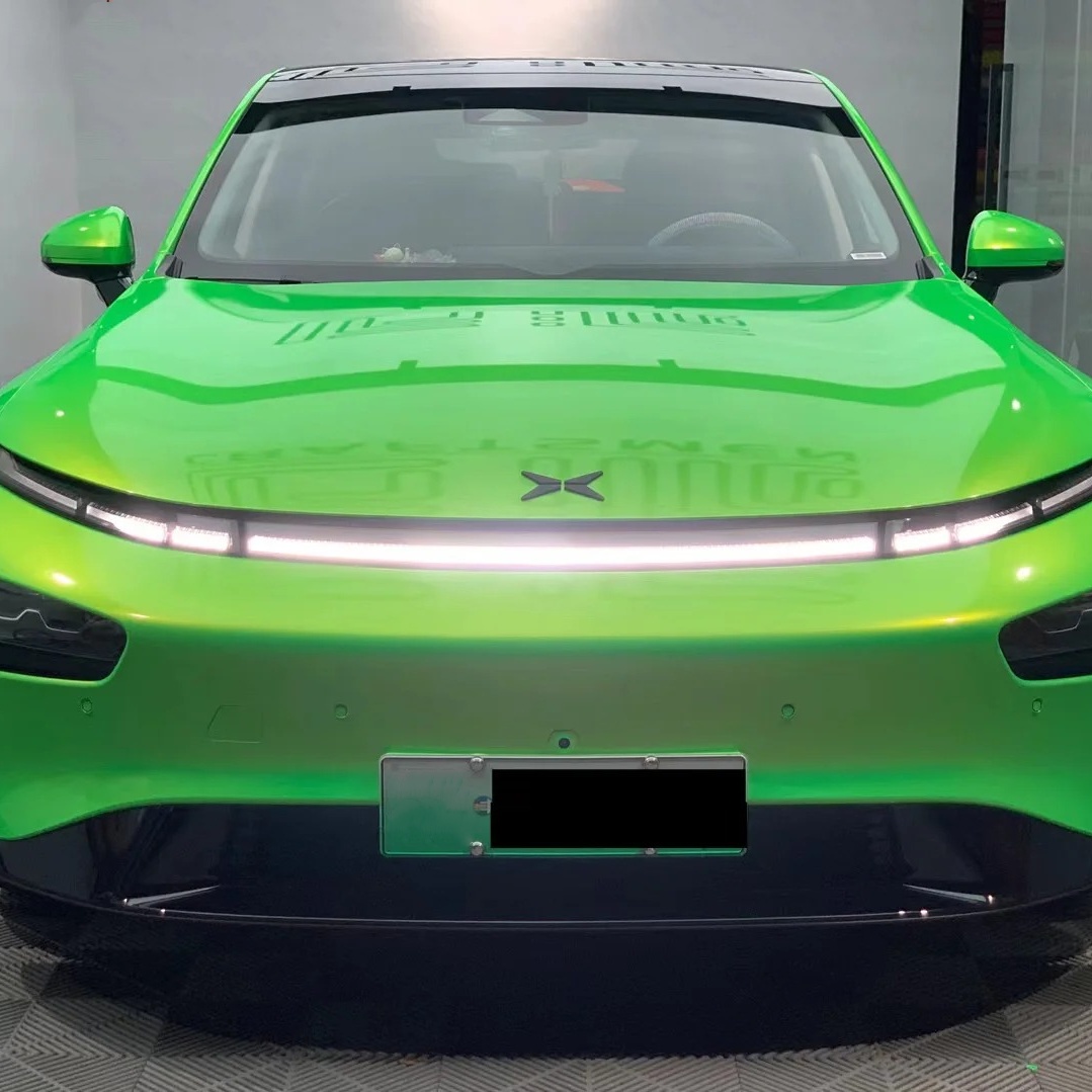 Audi Gloss Magic Gold Green Car Vinyl Wrap