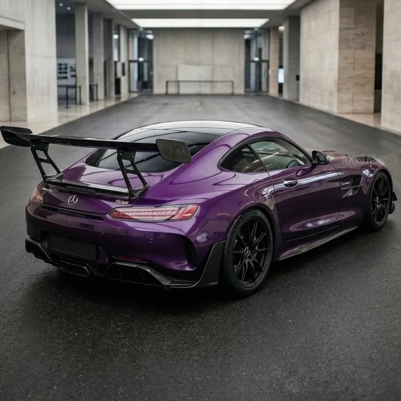 PET Venice Purple Car Vinyl Wrap