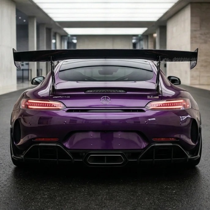 PET Venice Purple Car Vinyl Wrap