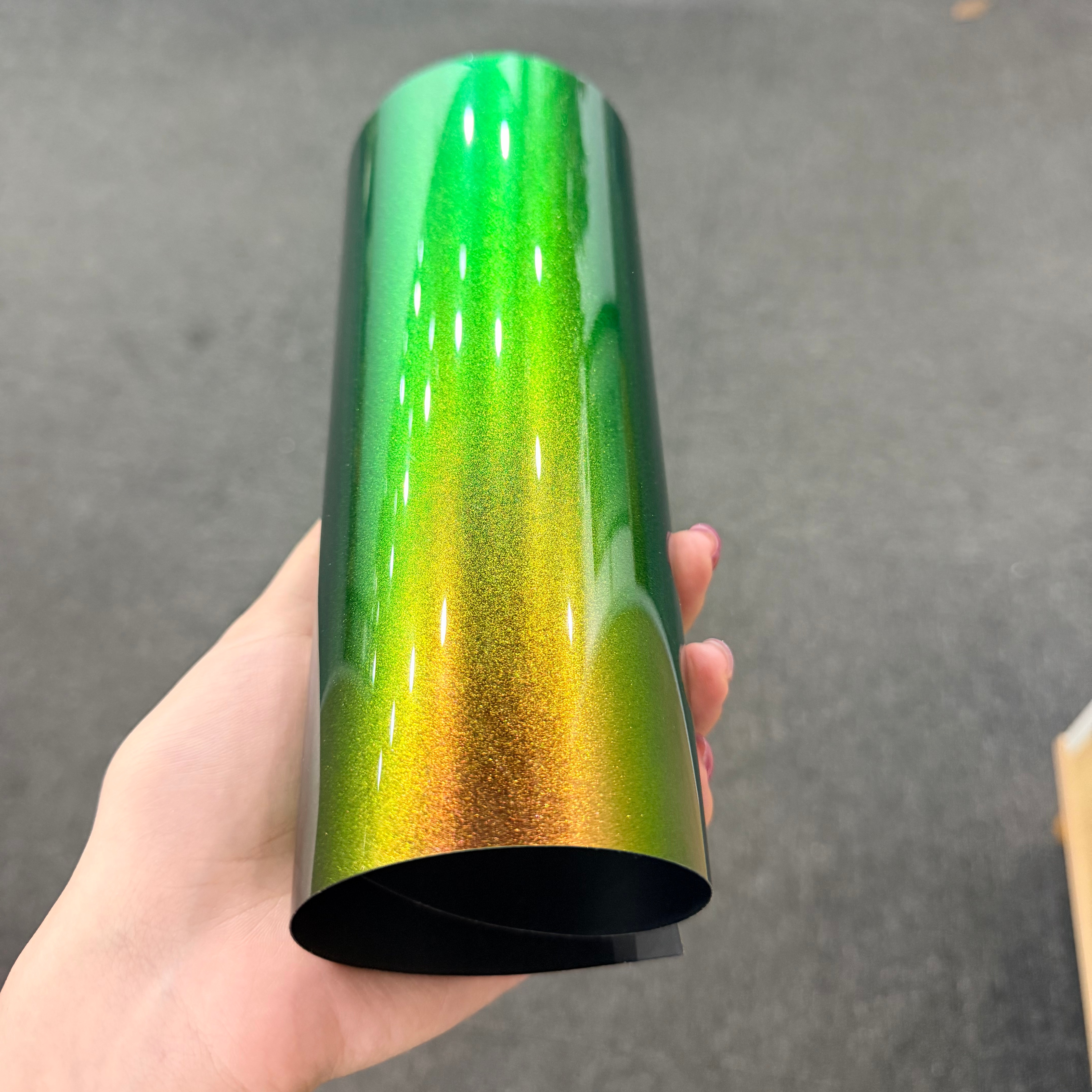 TPU Green Pink Gold Chameleon Paint Protection Film