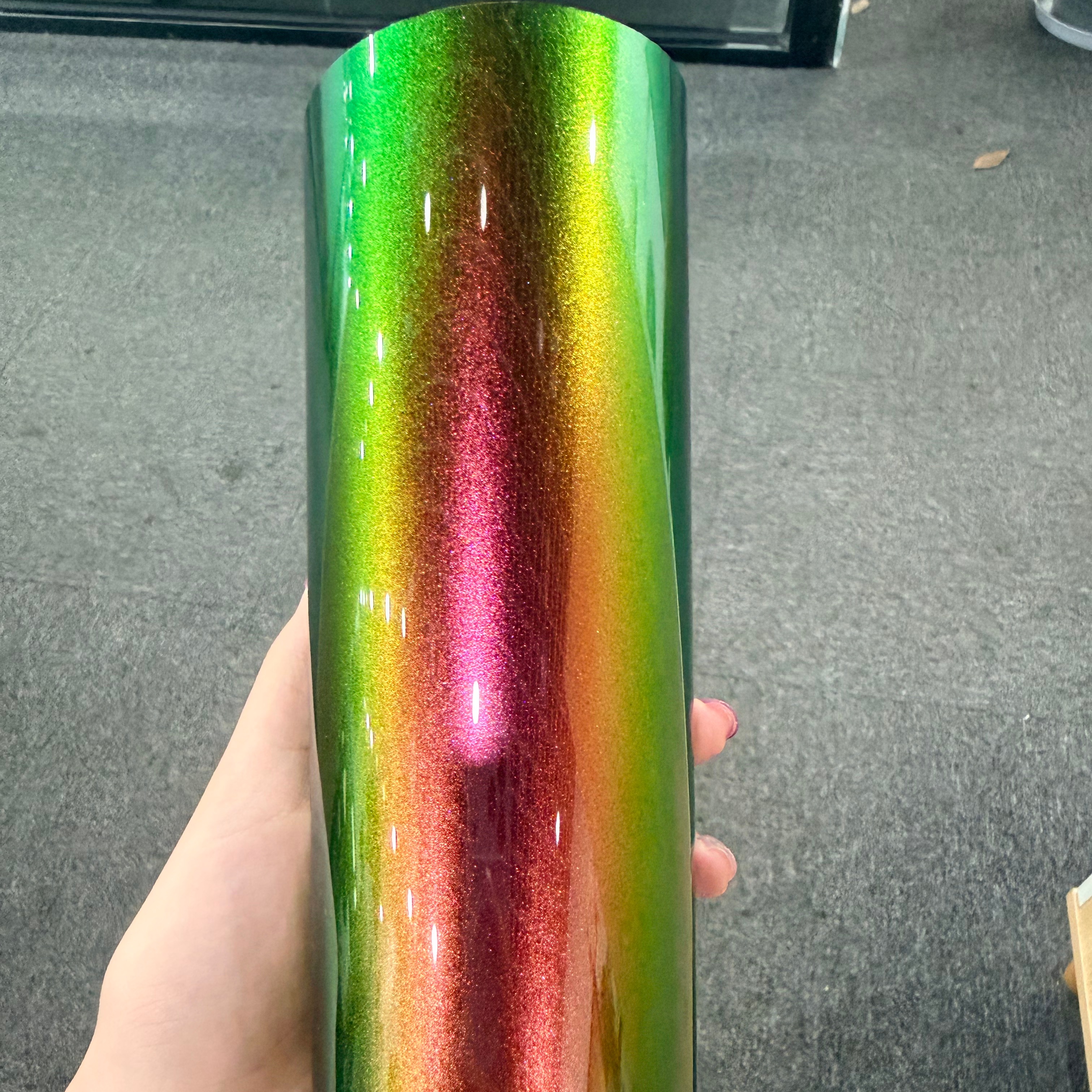 TPU Green Pink Gold Chameleon Paint Protection Film