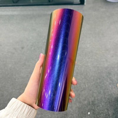 TPU Gloss Shifting Blue Purple Paint Protection Film 01
