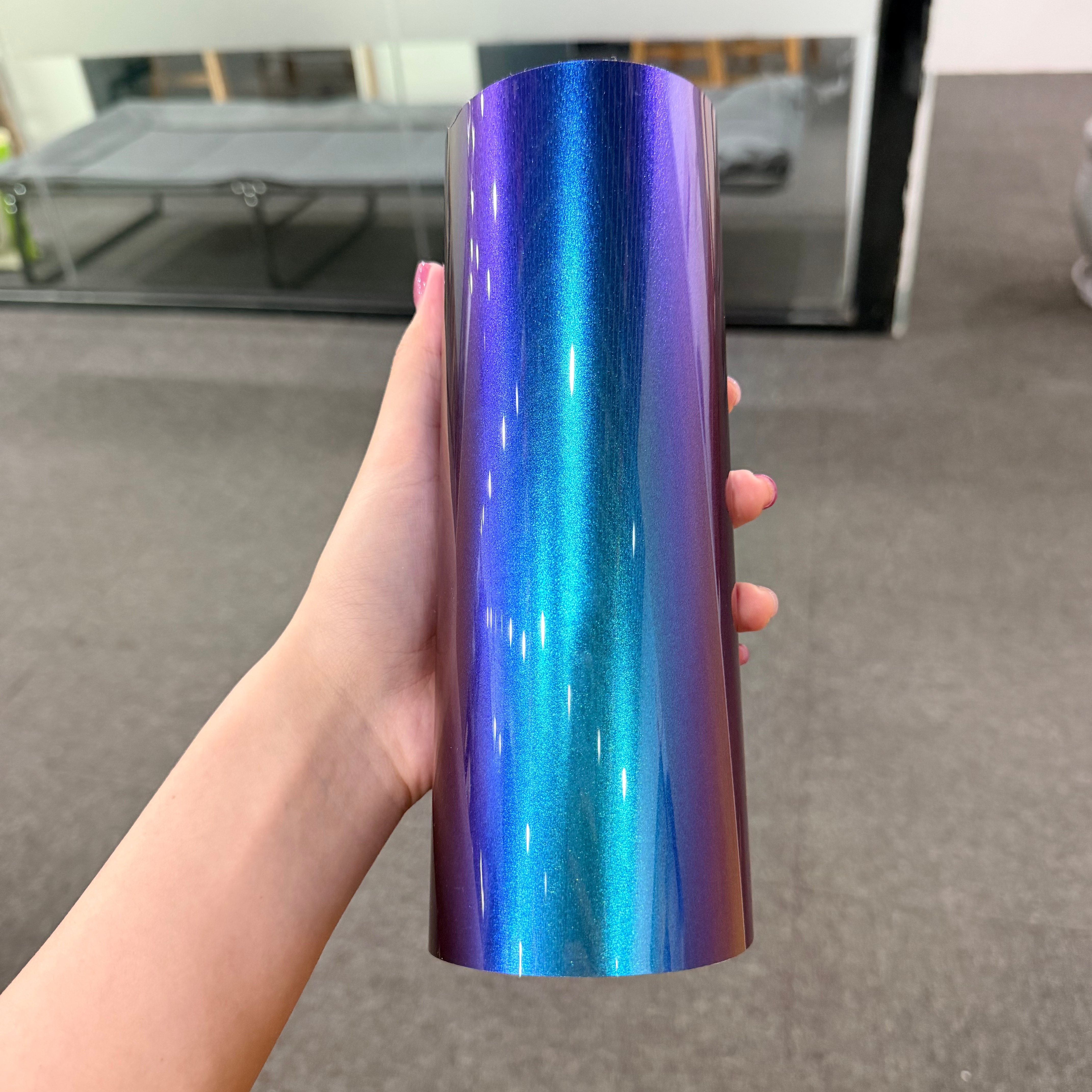 TPU Gloss Shifting Purple Paint Protection Film