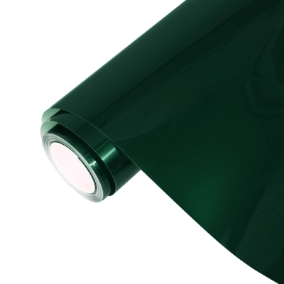 PET Blackish Green Car Vinyl Wrap 01