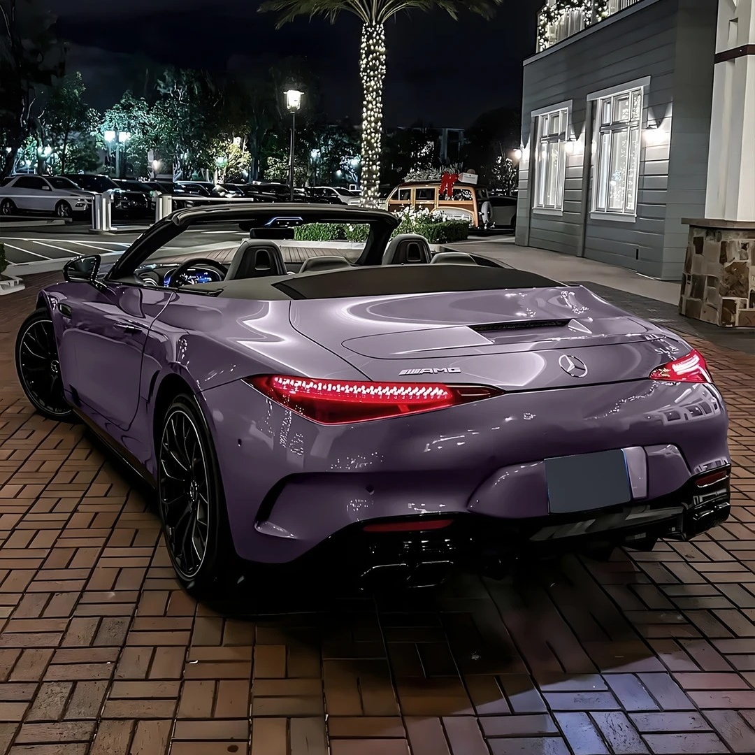 Midsummer Purple Car Vinyl Wrap