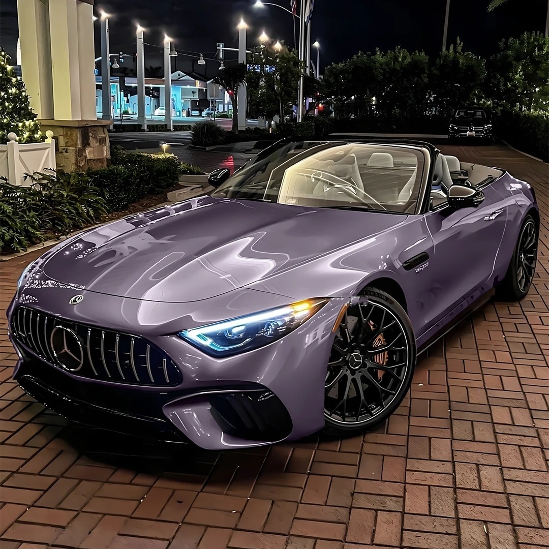 Midsummer Purple Car Vinyl Wrap
