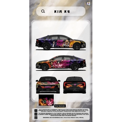 MAMII ROSE Customized Car Vinyl Wrap 01