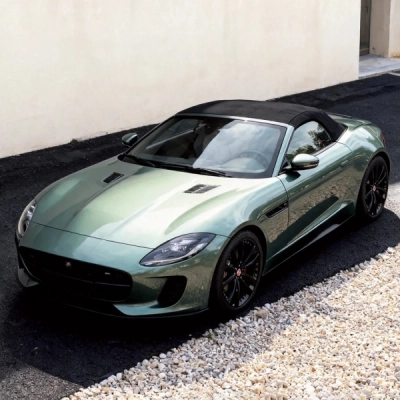 PET Gloss Liquid Alpine Green Car Vinyl Wrap 02