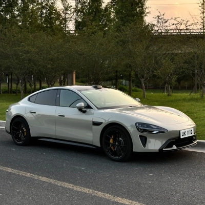 PET MIUI Cream Grey Car Vinyl Wrap 02