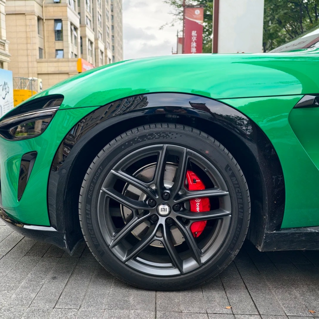 PET MIUI Emerald Green Car Vinyl Wrap