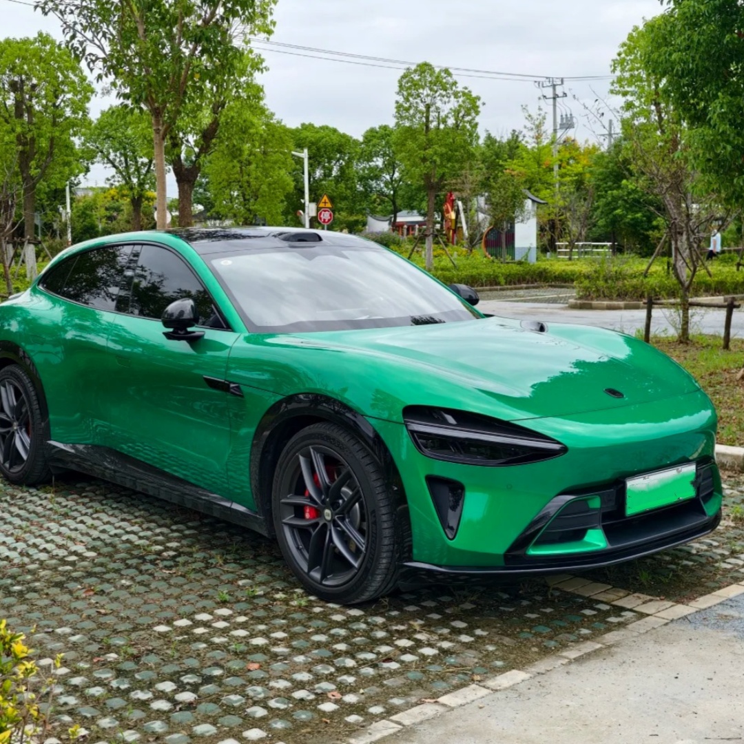 PET MIUI Emerald Green Car Vinyl Wrap