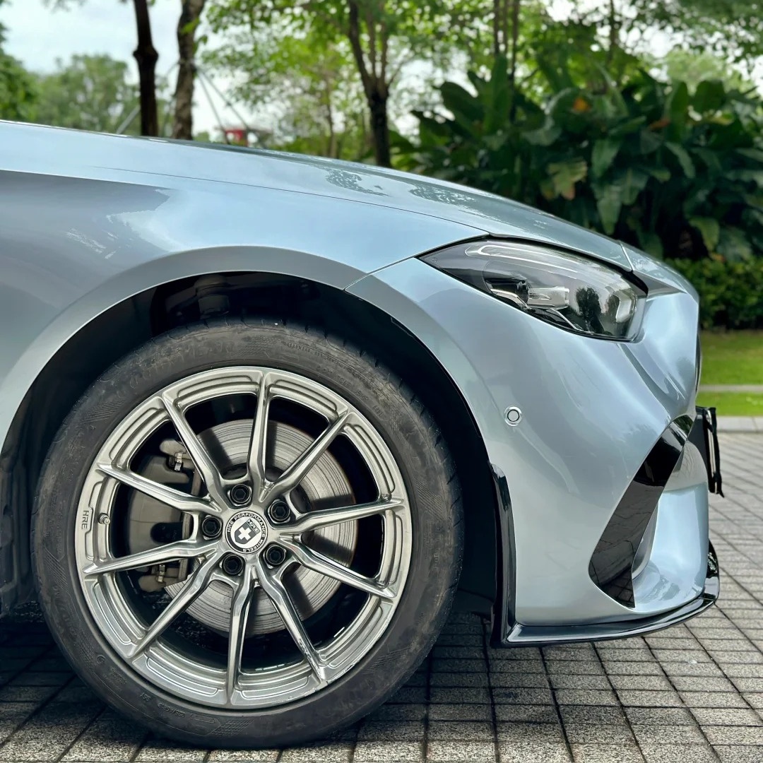 PET Gloss Iridum Silver Car Vinyl Wrap