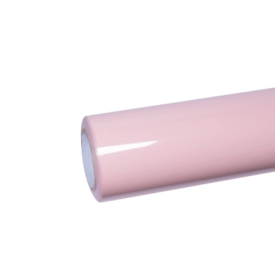 Super Gloss Pale Pink Car Vinyl Wrap 01