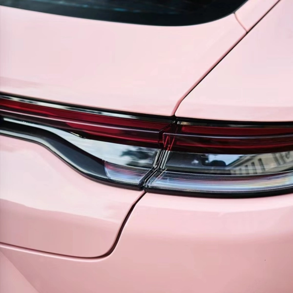 Super Gloss Pale Pink Car Vinyl Wrap