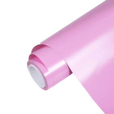 Matte Ceramic Barbie Pink Car Vinyl Wrap 01