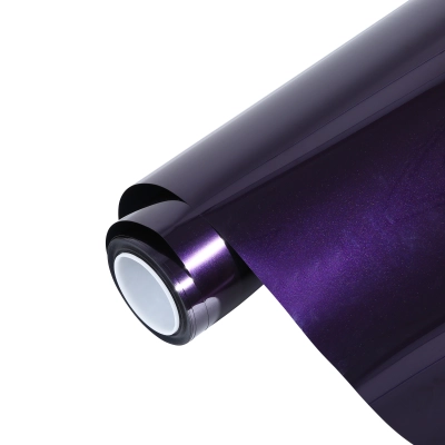 PET Gloss Metallic Twilight Purple Car Vinyl Wrap 01
