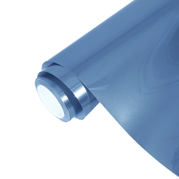 Gloss Metallic Mist Blue Car Vinyl Wrap