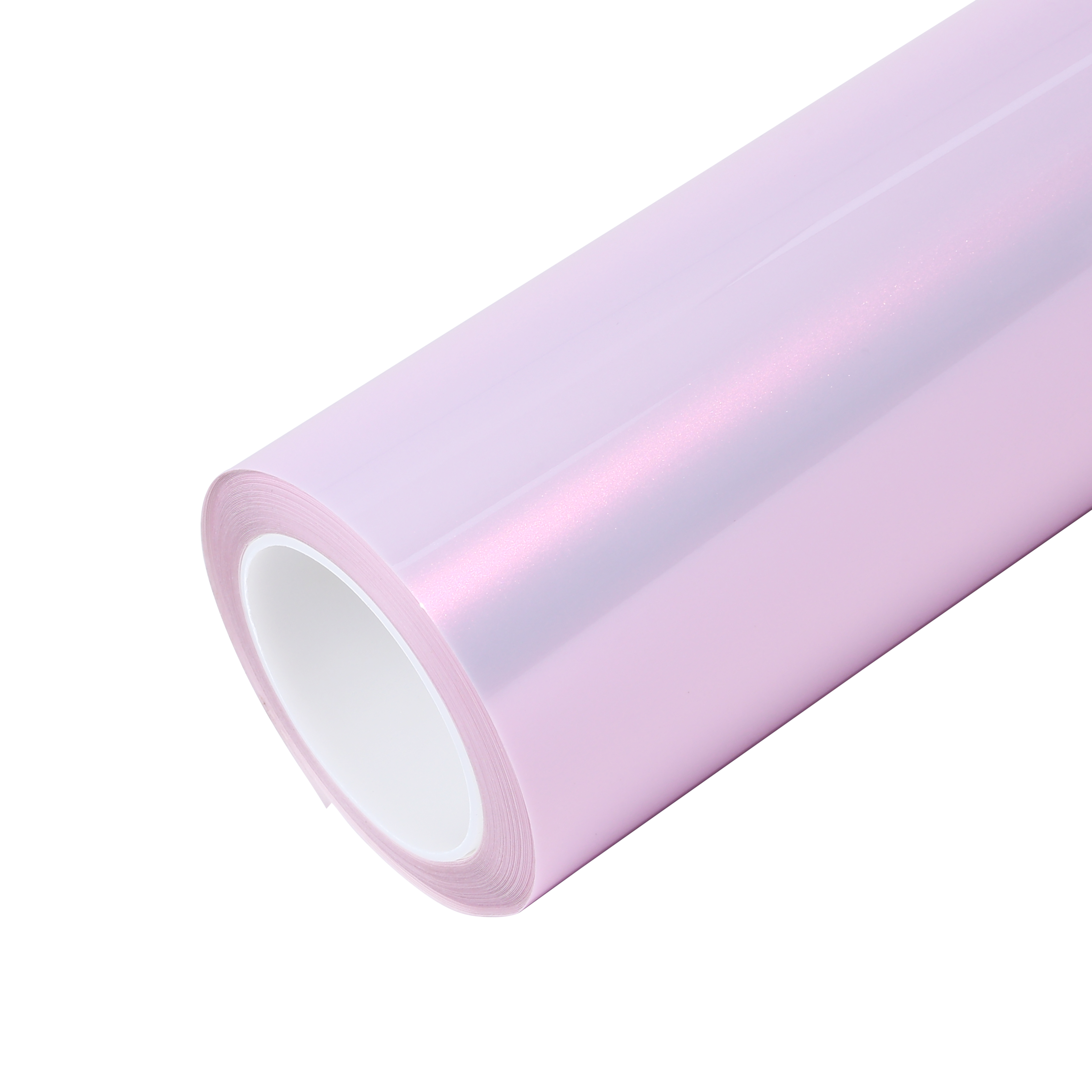 Gloss Metallic Pink to White Car Vinyl Wrap 