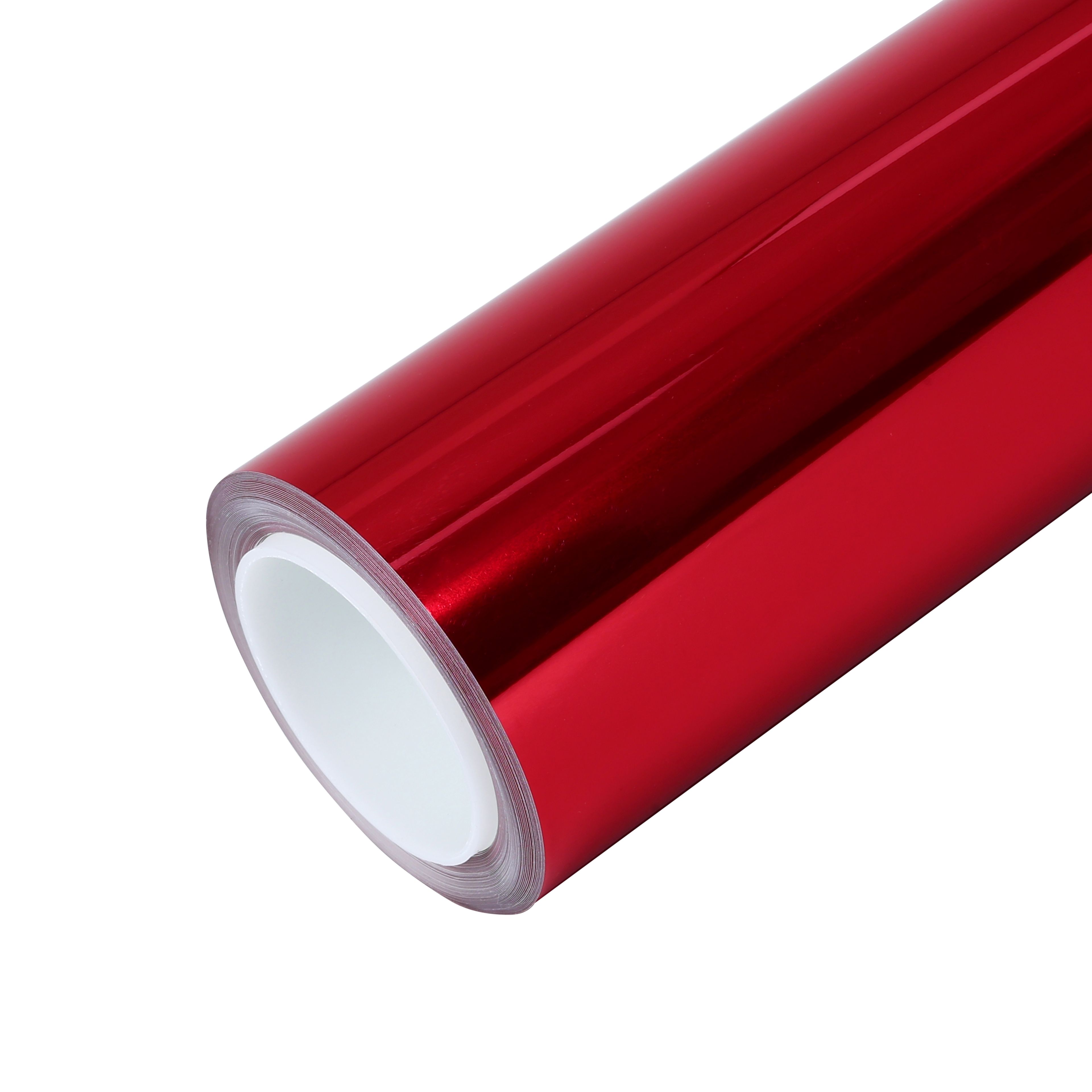 PET Gloss Red Mirror Chrome Car Vinyl Wrap