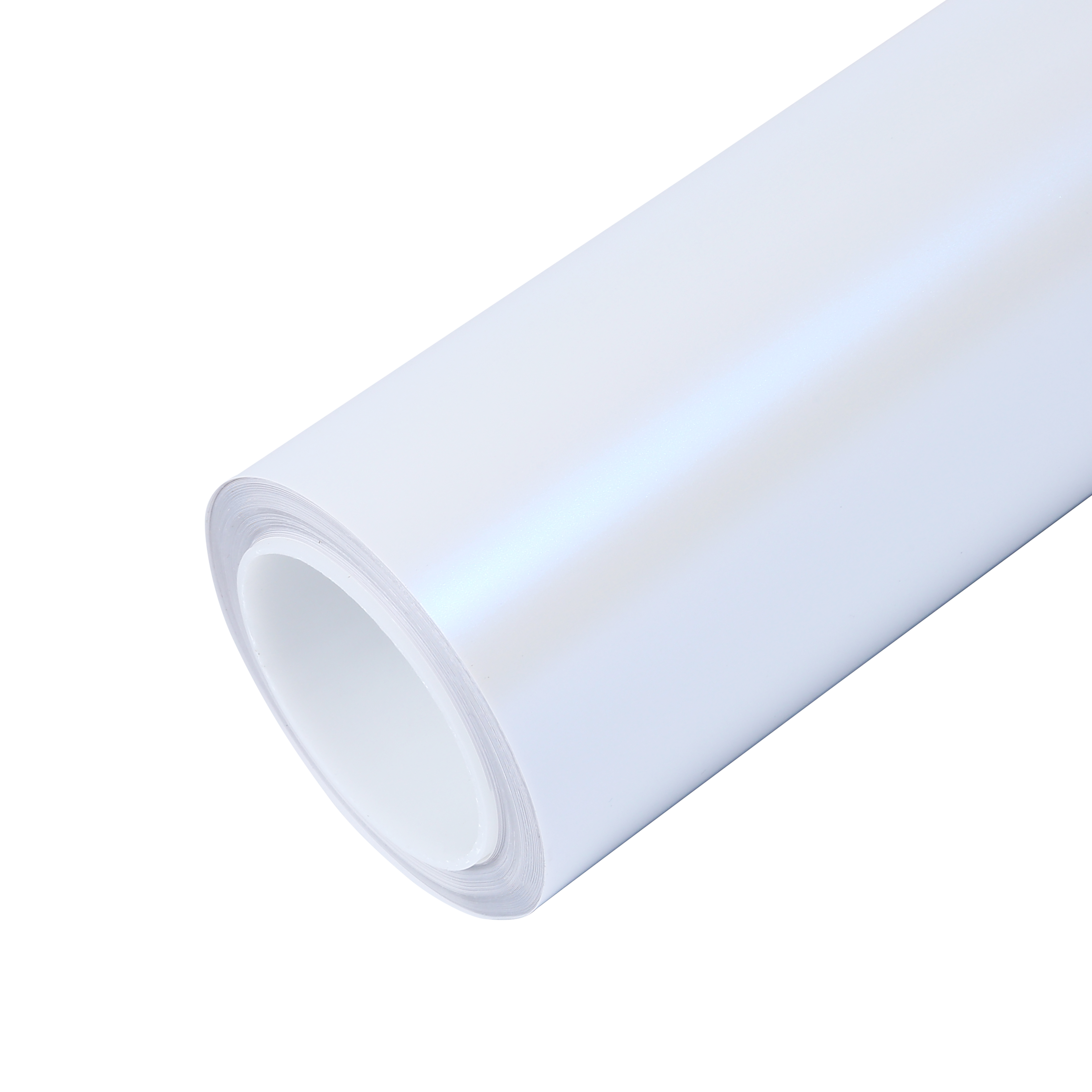 Matte White Purple Car Vinyl Wrap