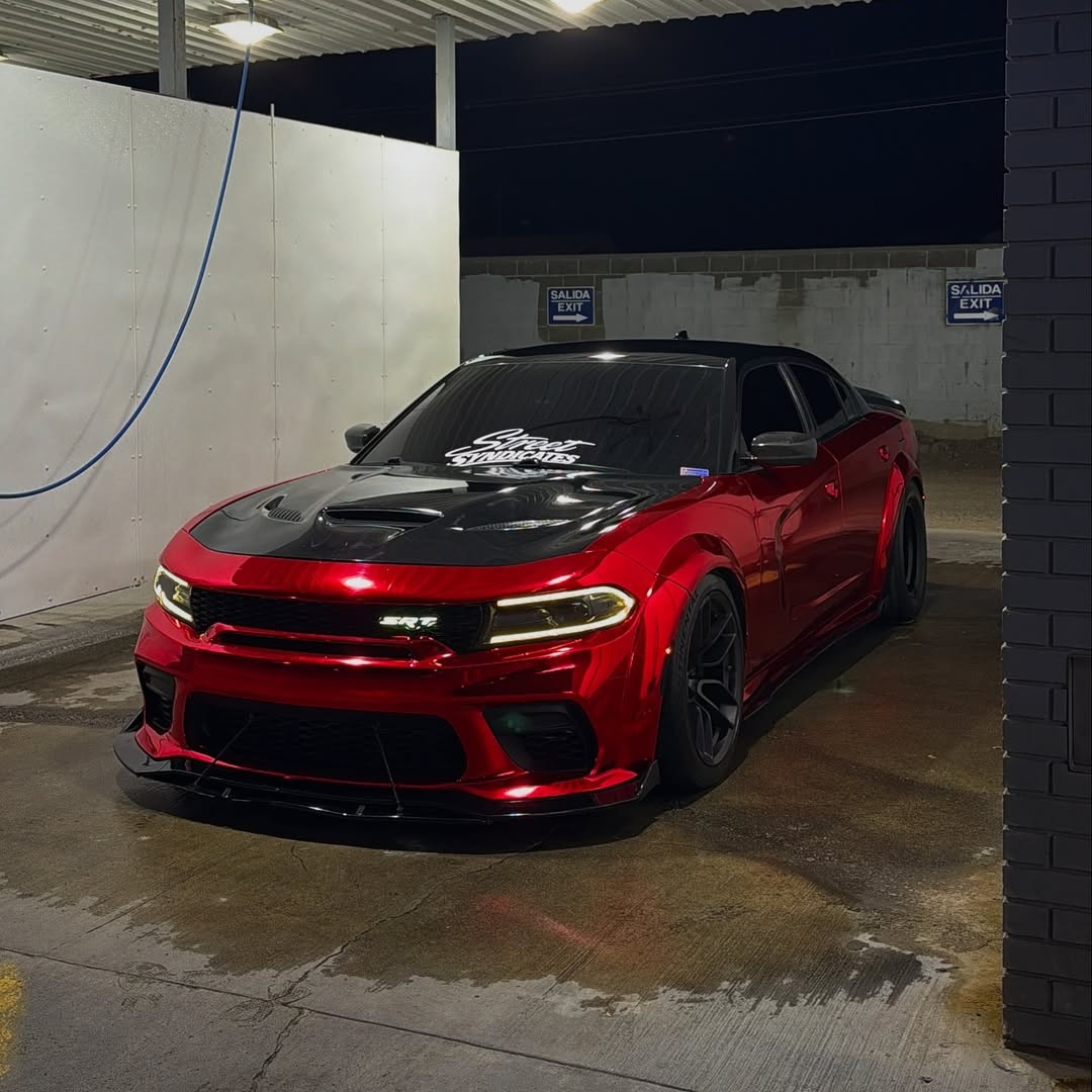 PET Gloss Red Mirror Chrome Car Vinyl Wrap