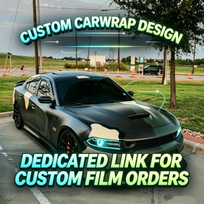 Custom Pattern & Design Drawing Fee & Any Vehicle Model 01