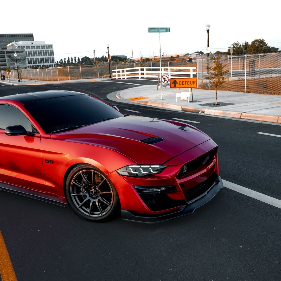 Gloss Metallic Vampire Red Car Vinyl Wrap