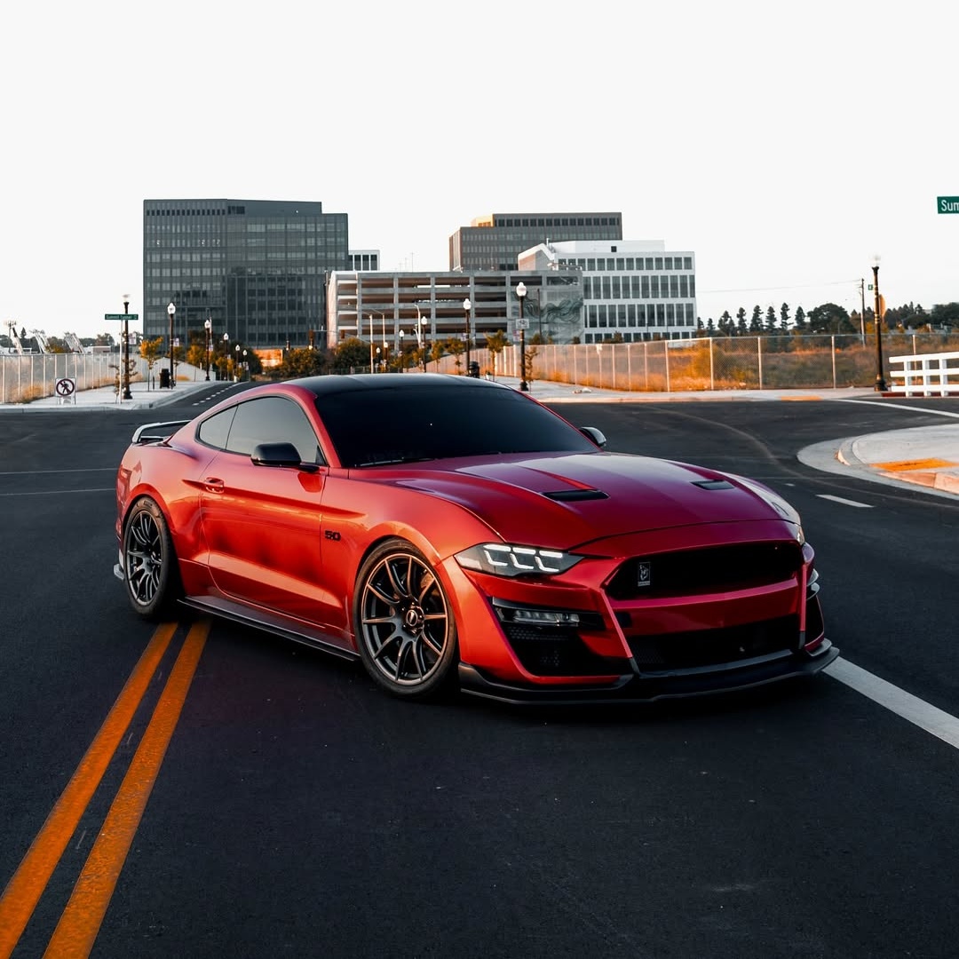 Gloss Metallic Vampire Red Car Vinyl Wrap
