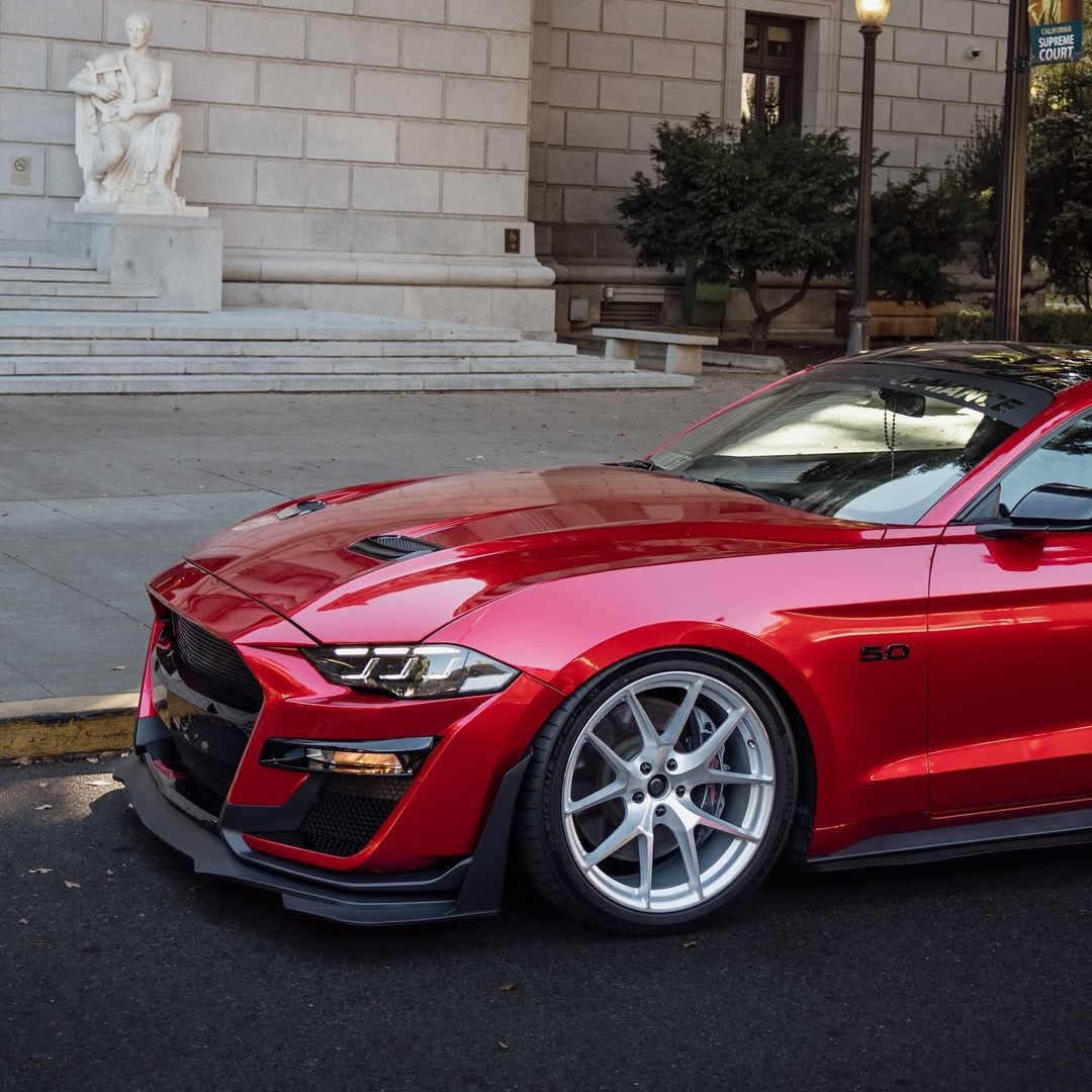 Gloss Metallic Vampire Red Car Vinyl Wrap