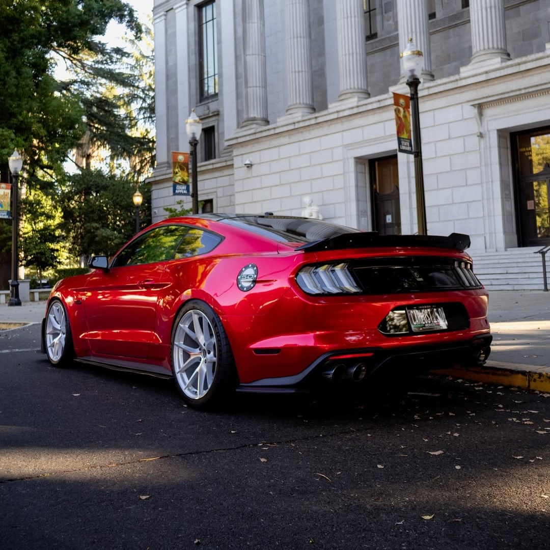 Gloss Metallic Vampire Red Car Vinyl Wrap