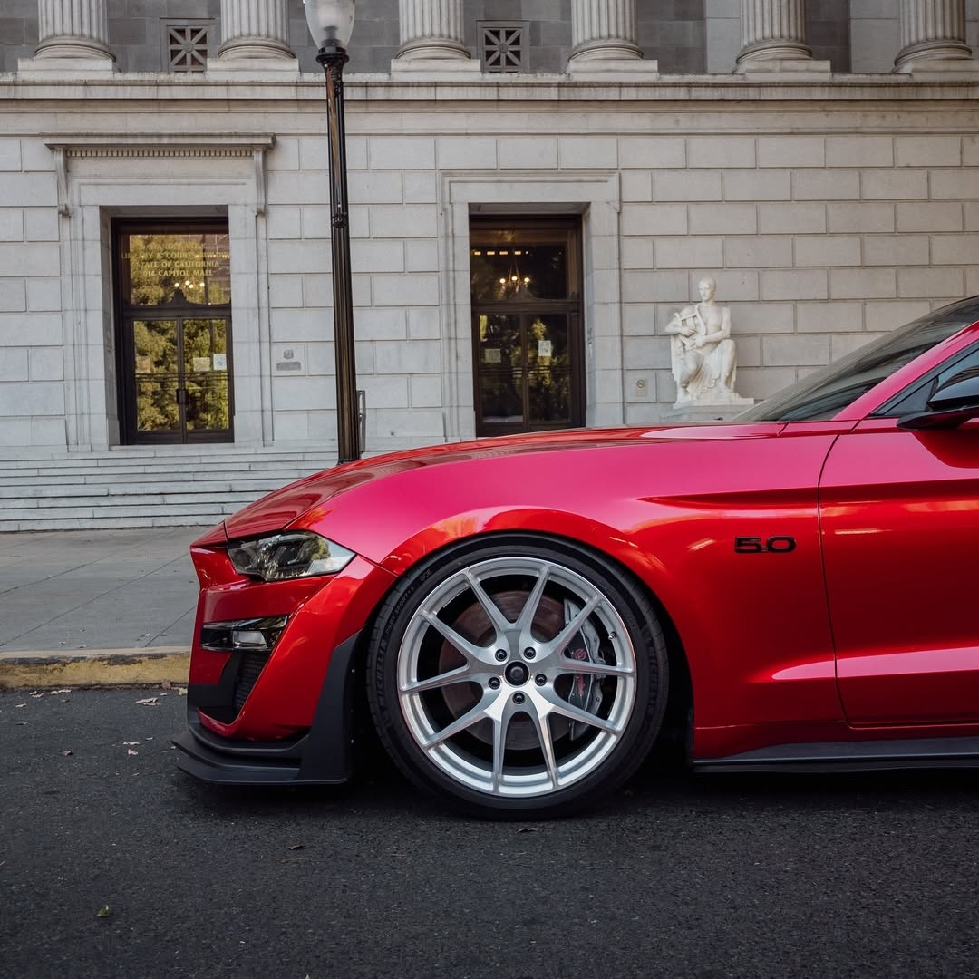 Gloss Metallic Vampire Red Car Vinyl Wrap
