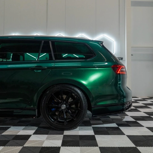 TPU Glossy Royal Green Paint Protection Film