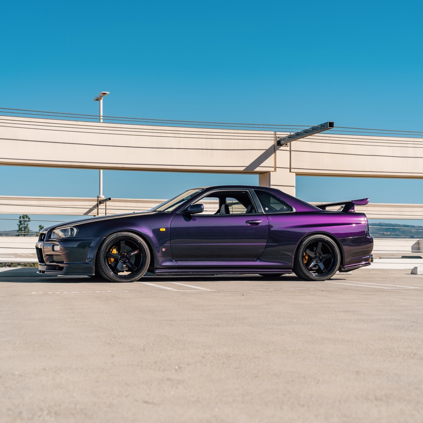 PET Gloss Ghost Midnight Purple Car Vinyl Wrap