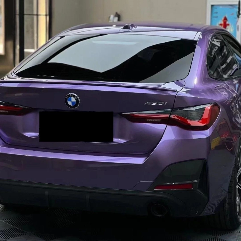 PET Liquid Russet Purple Car Vinyl Wrap