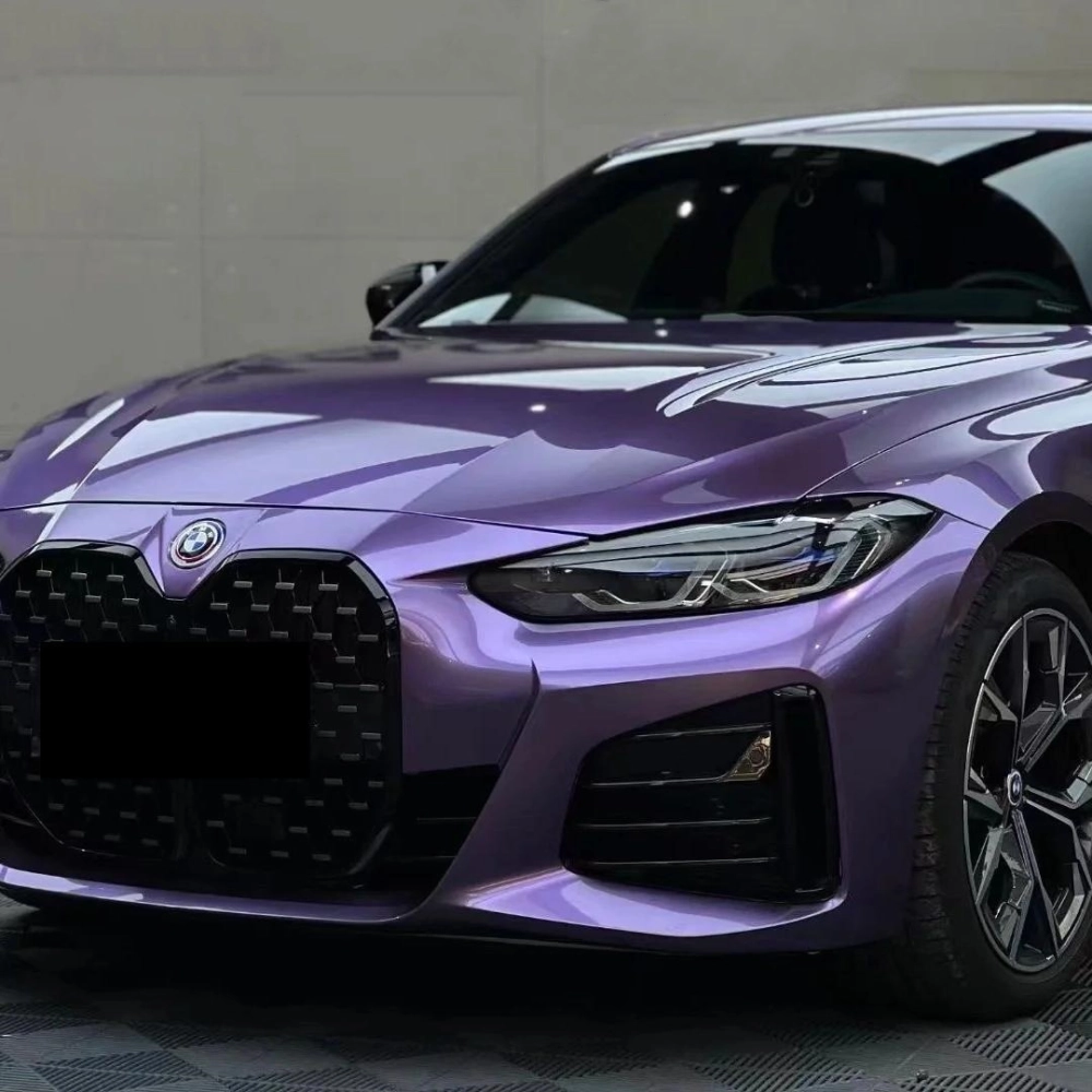 PET Liquid Russet Purple Car Vinyl Wrap