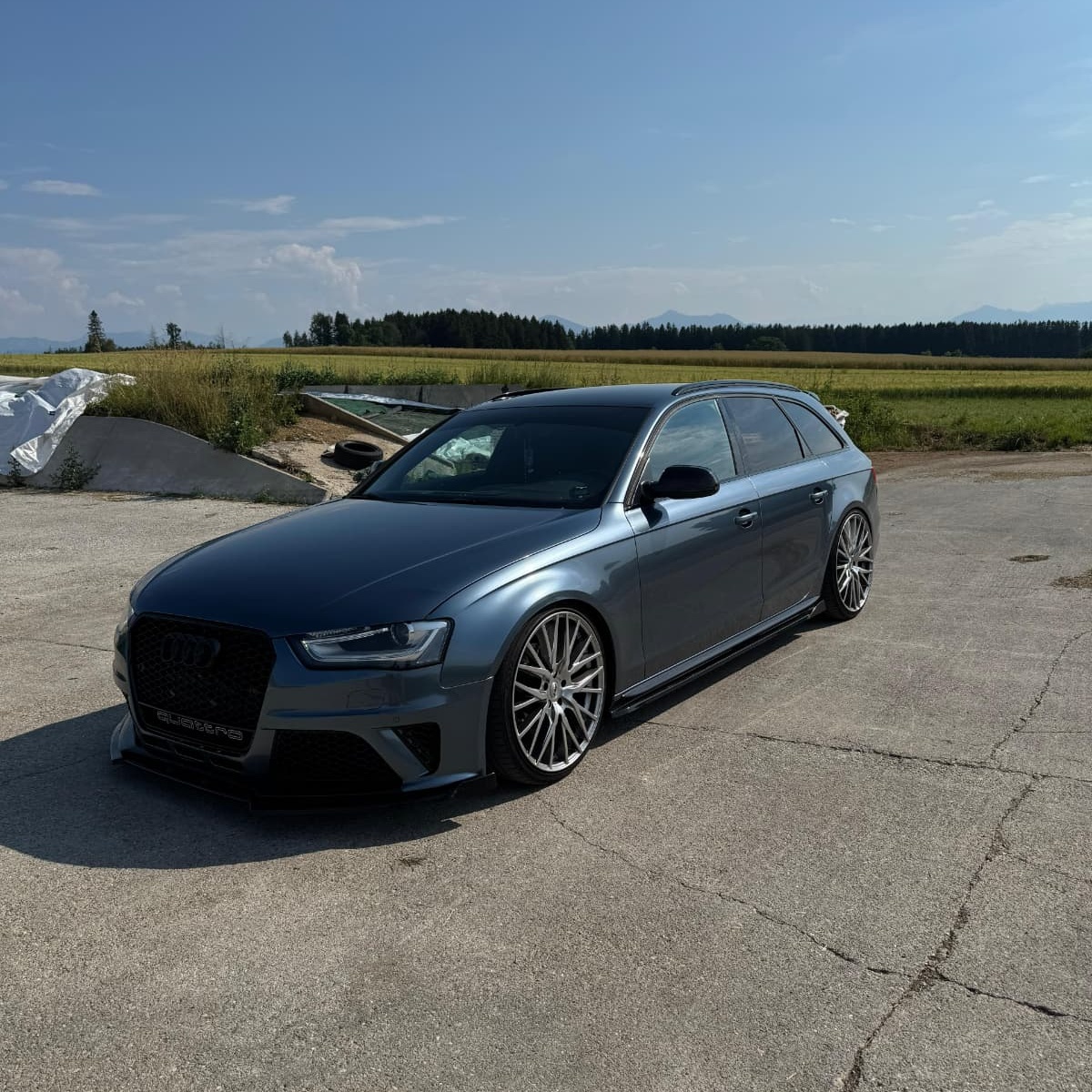 PET Gloss Byron Bay Blue Car Vinyl Wrap