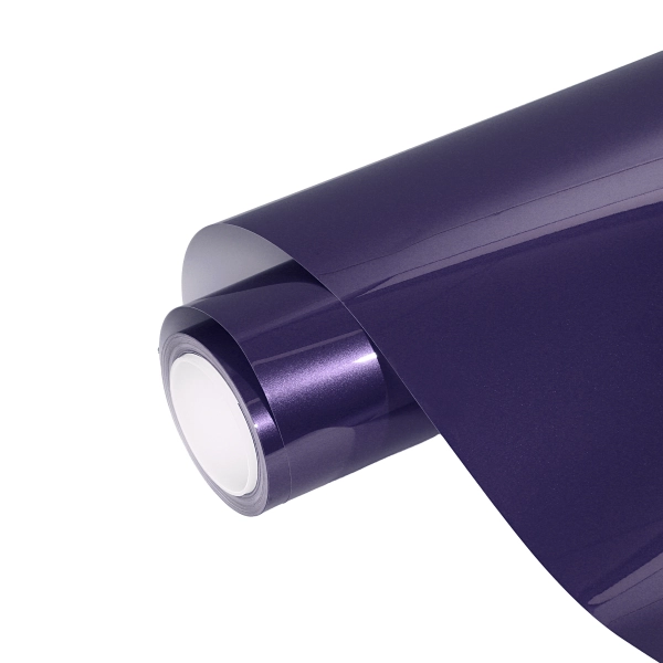 PET Gloss Galaxy Flash Purple Car Vinyl Wrap