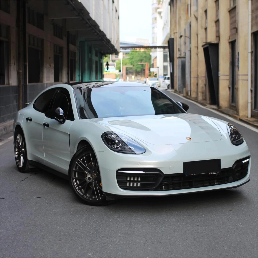 PET Martin Silver Grey Car Vinyl Wrap