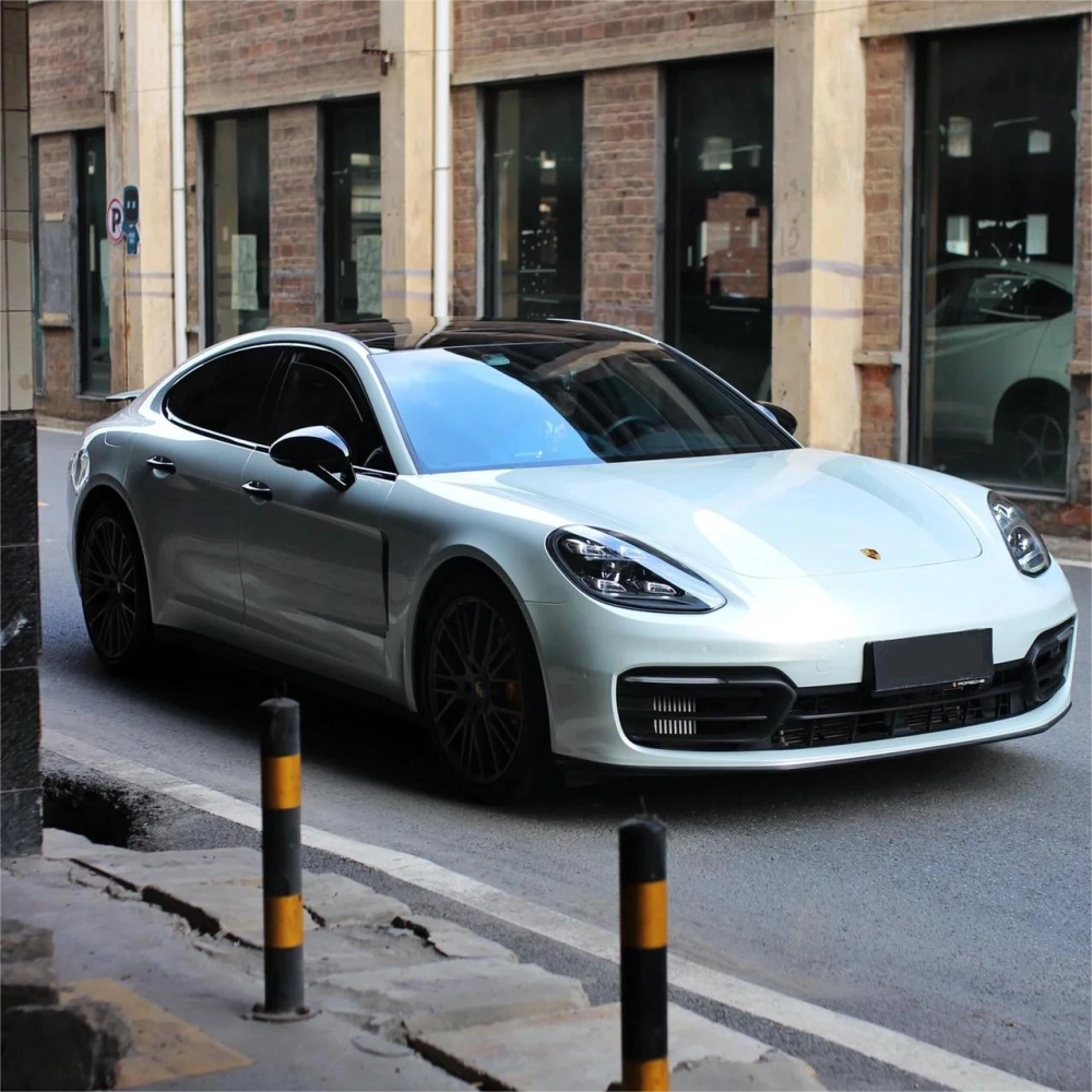 PET Martin Silver Grey Car Vinyl Wrap