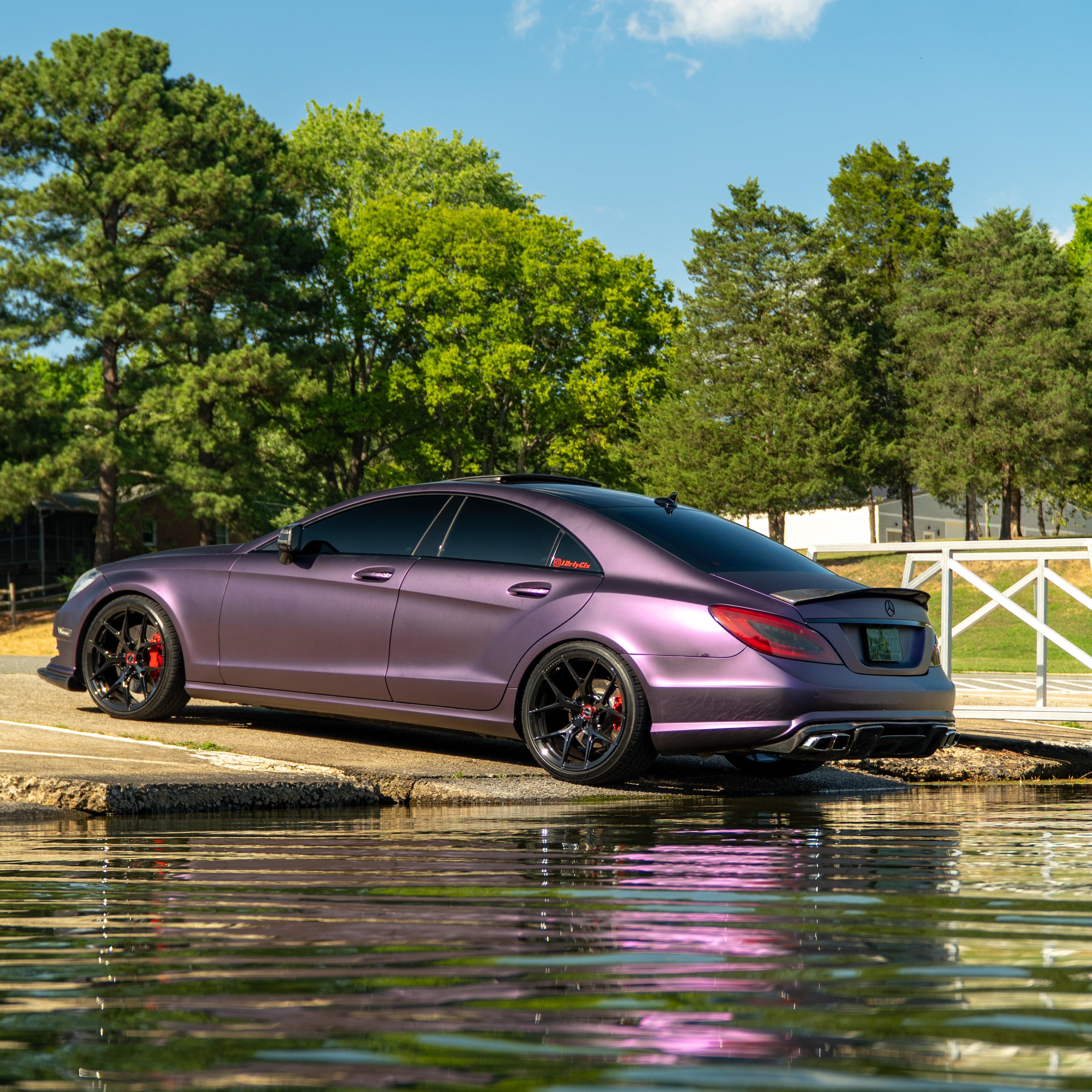 PET Matte Metallic Purple Car Vinyl Wrap