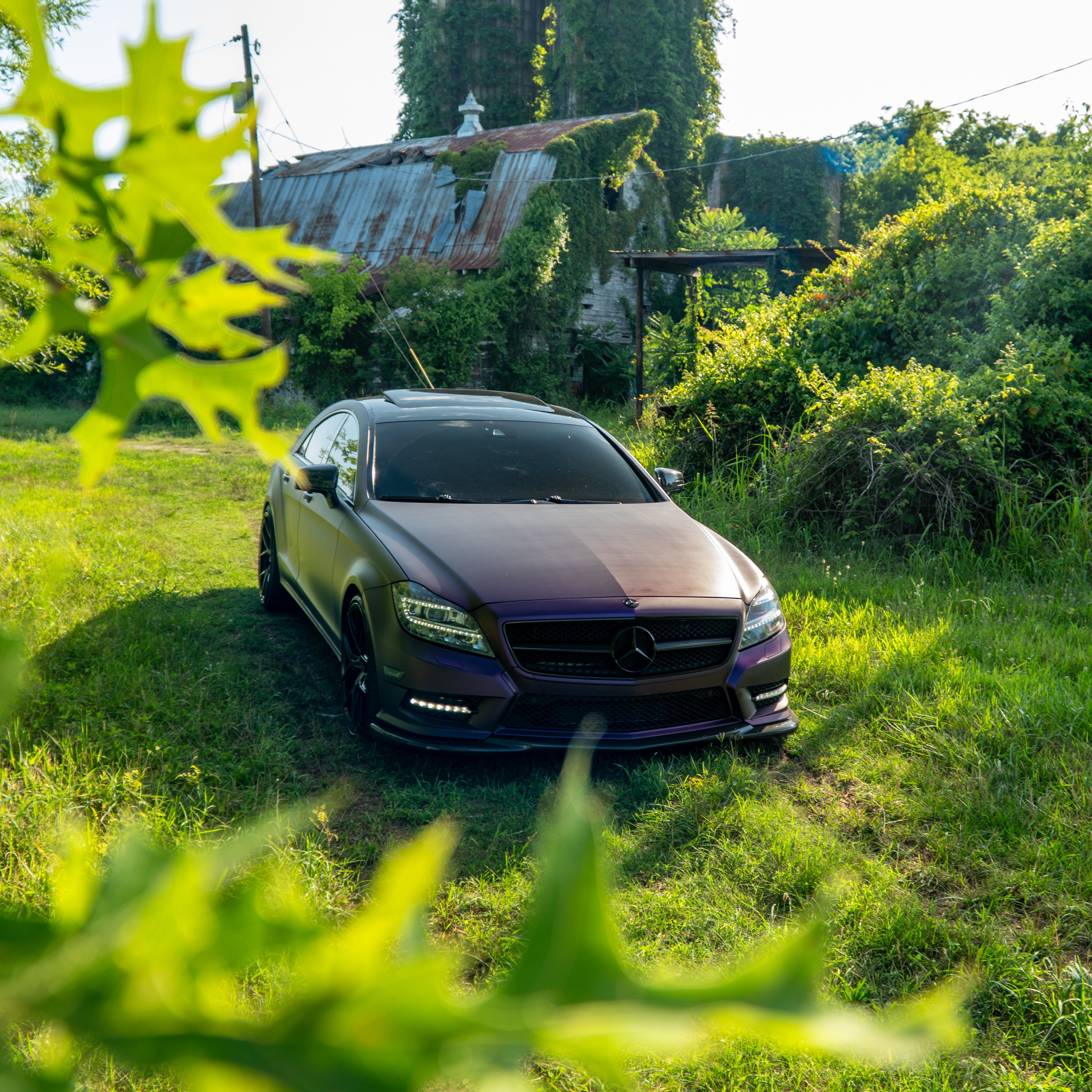 PET Matte Metallic Purple Car Vinyl Wrap