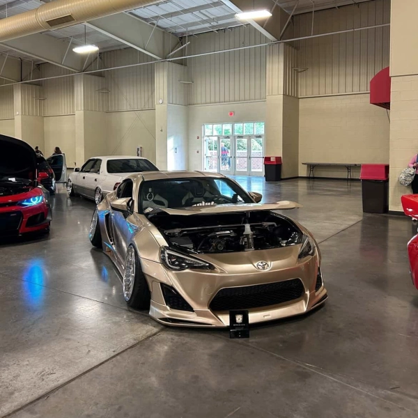 Gloss Metal Champaign Dark Gold Car Vinyl Wrap