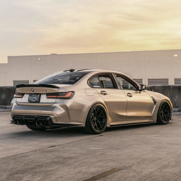 Gloss Metal Champaign Dark Gold Car Vinyl Wrap