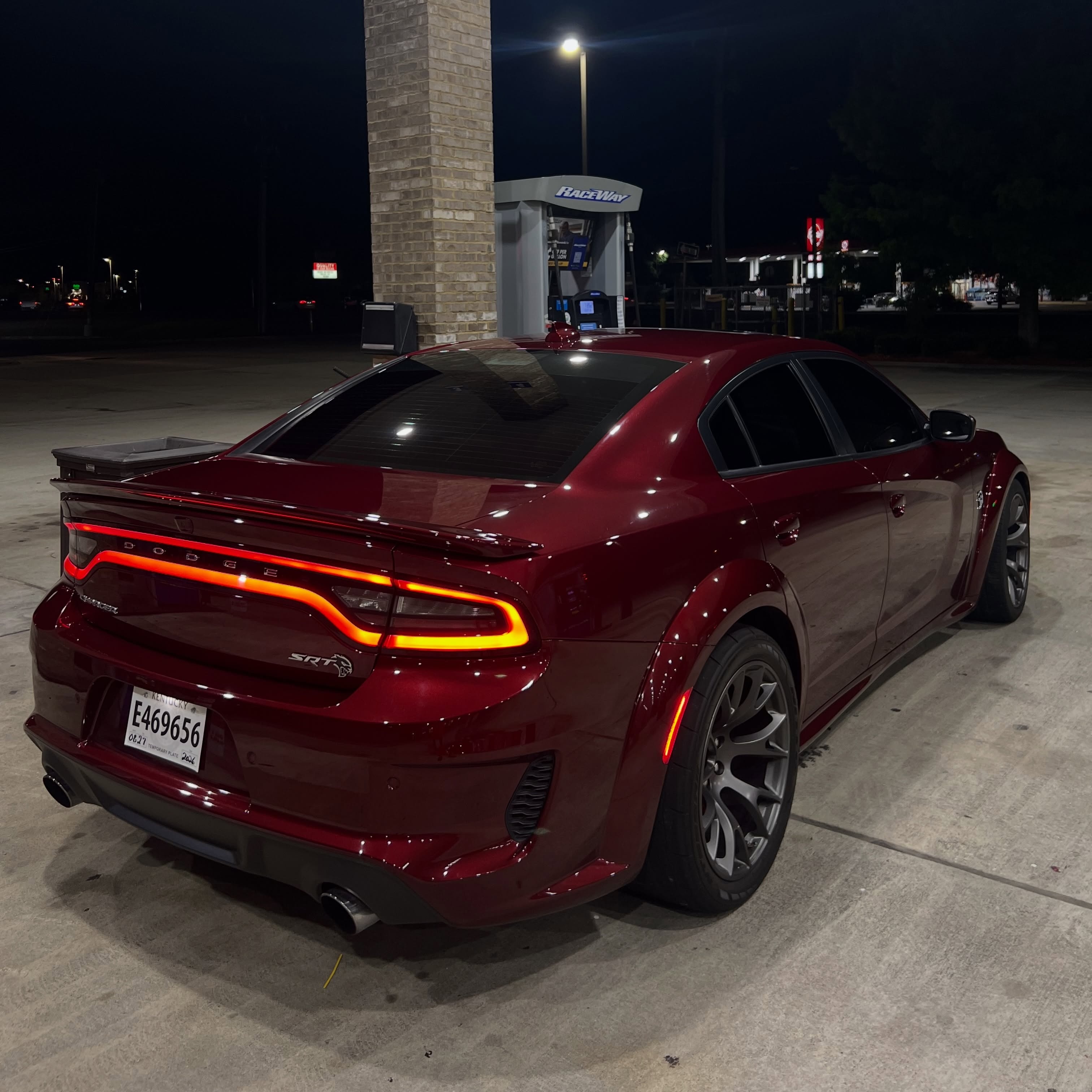PET Liquid Metallic Dragon Blood Red Car Vinyl Wrap