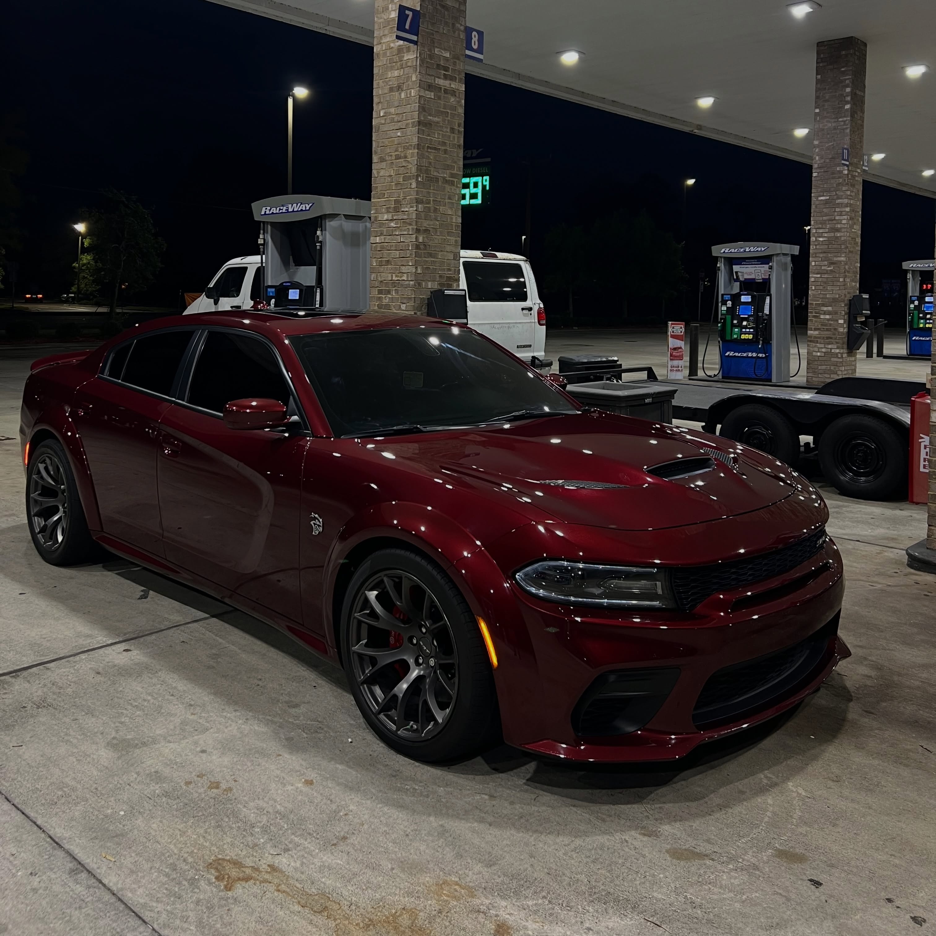 PET Liquid Metallic Dragon Blood Red Car Vinyl Wrap