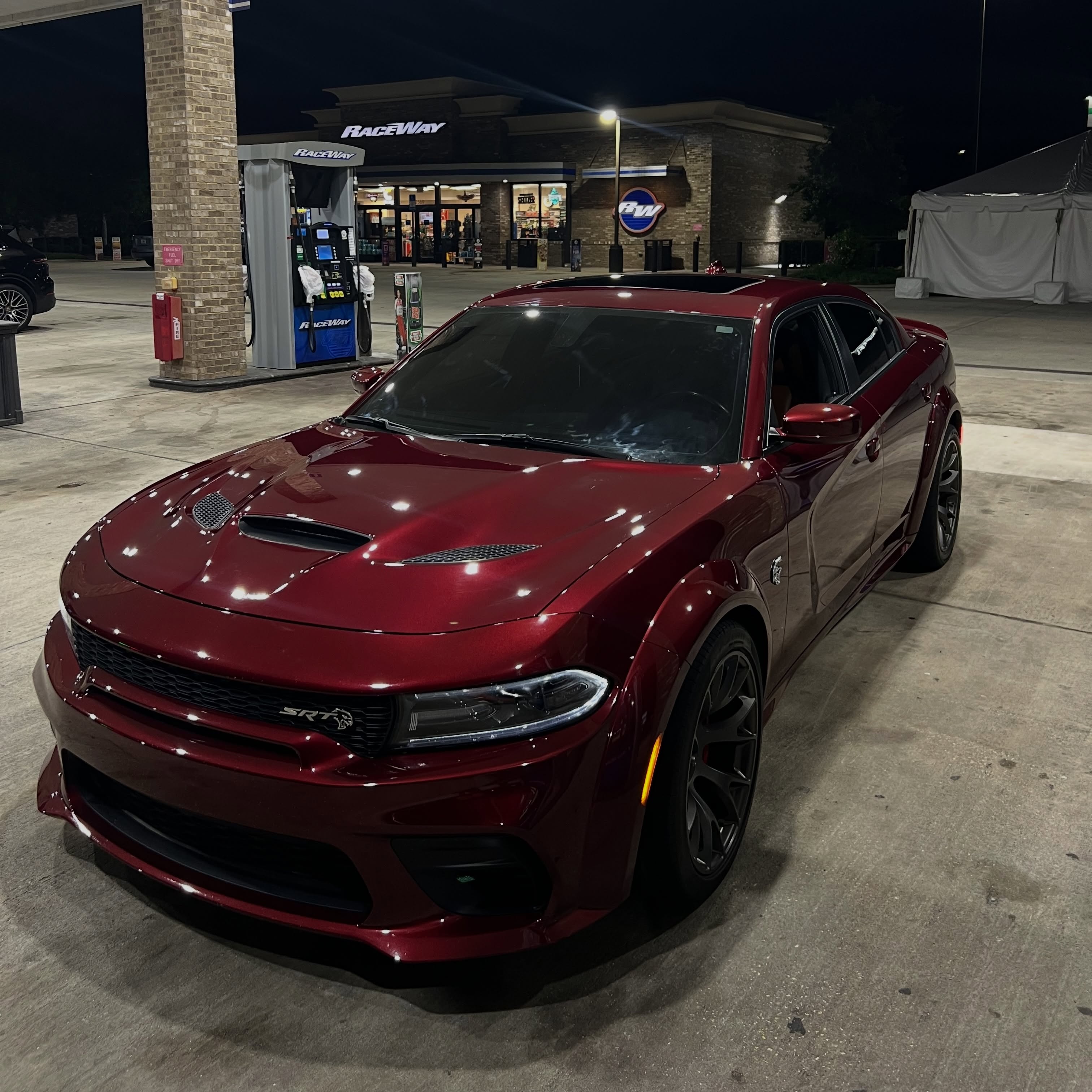 PET Liquid Metallic Dragon Blood Red Car Vinyl Wrap