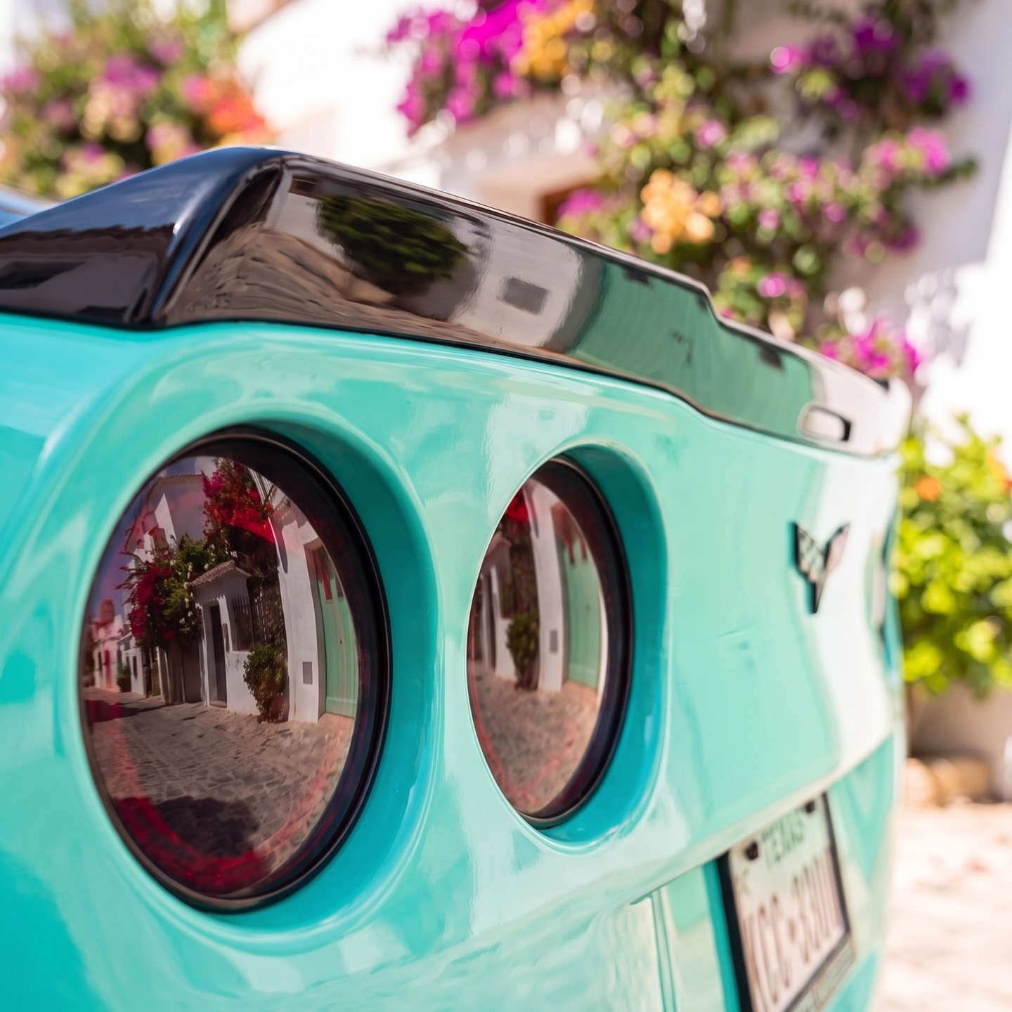 Porsche Gloss Mint Green Car Vinyl Wrap