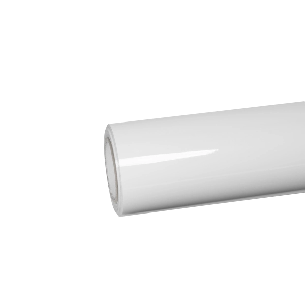 PET Glossy Crystal White Car Vinyl Wrap
